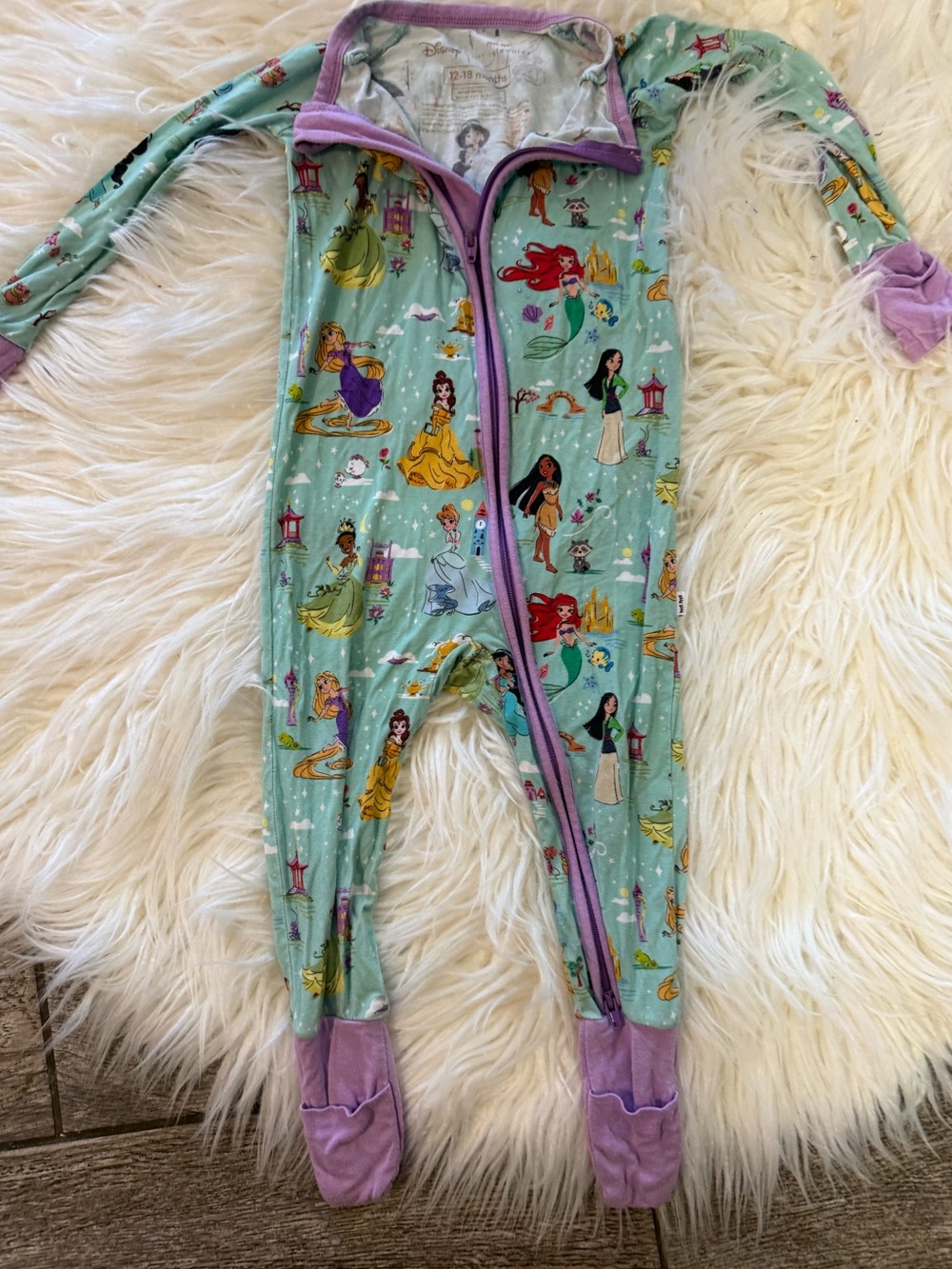 Little sleepies x Disney Princess garden